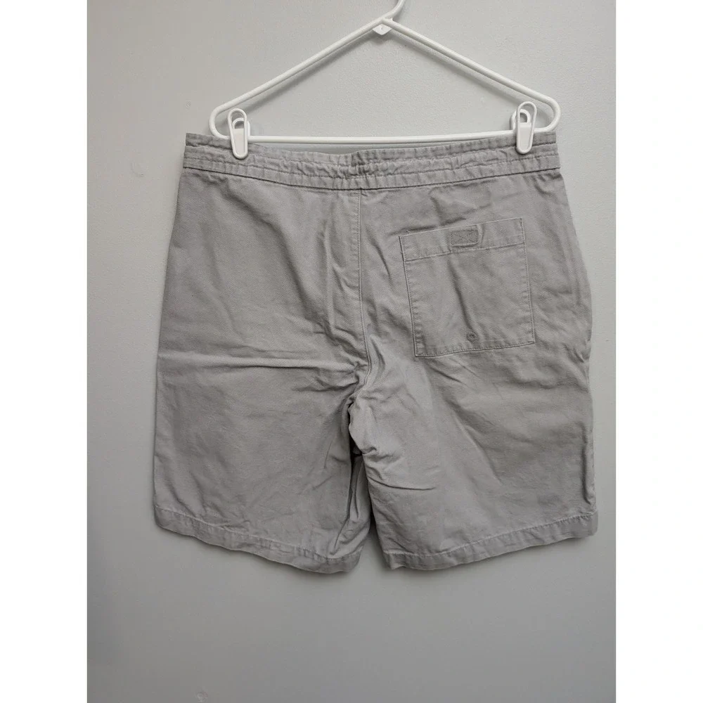 X3 Roebuck & Co. Men's Gray Cotton Canvas Carpenter Shorts Size 34